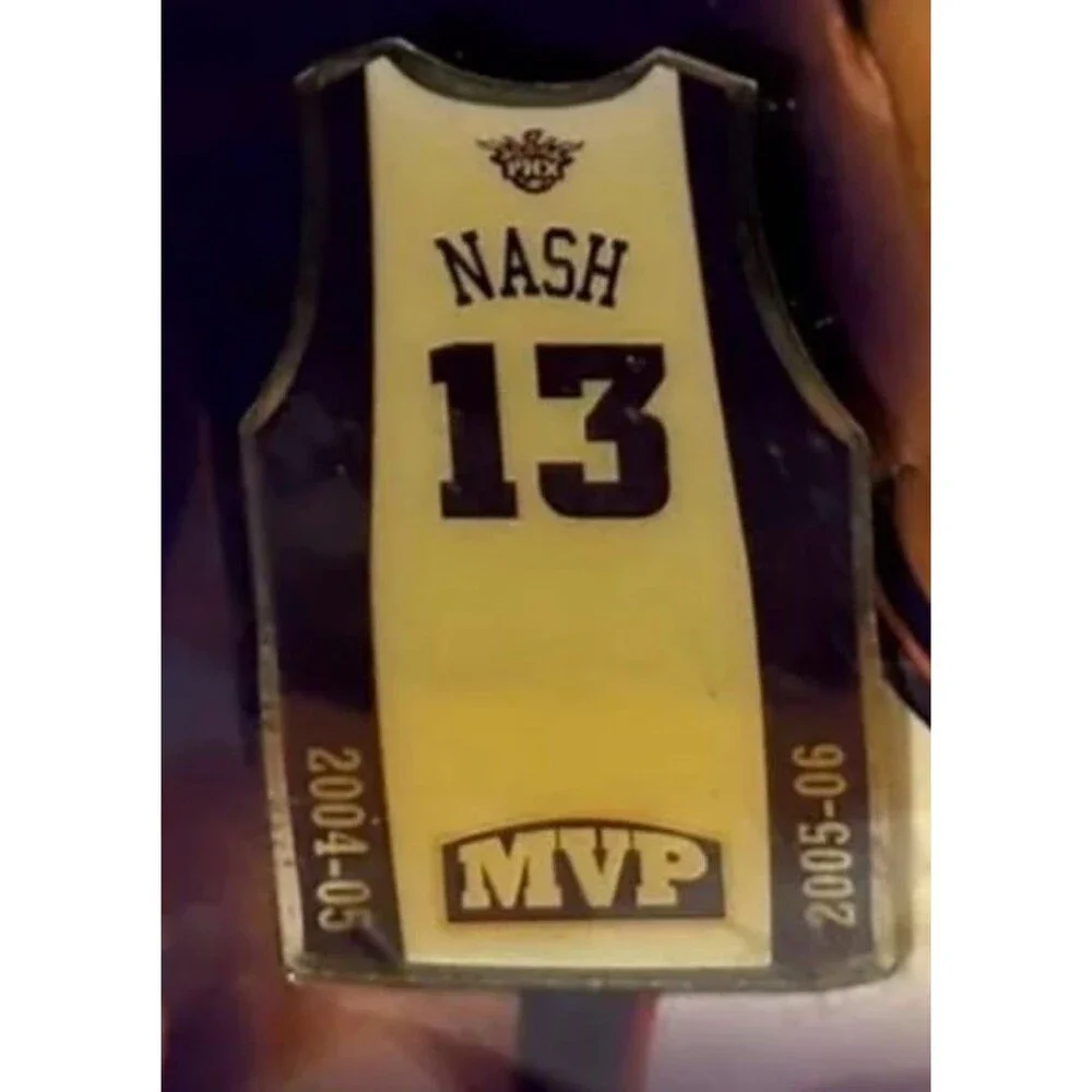2007 NBA Phoenix Suns Steve Nash 2x NBA MVP -Classic Collectible pin